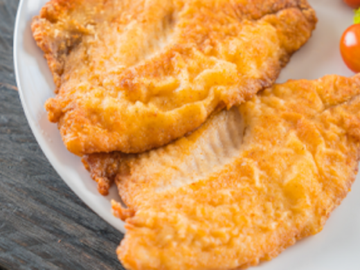 Filé de Peixe empanado