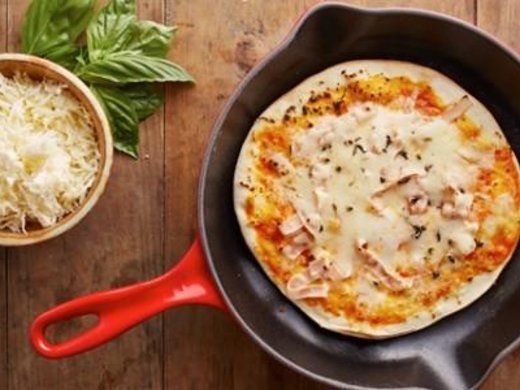 Pizza de Frigideira de Aveia